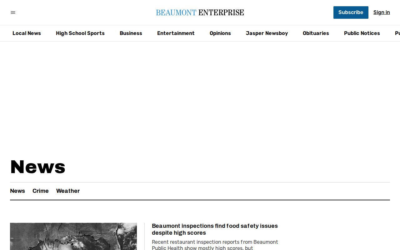 Jefferson County local news and arrest-record source at Beaumont Enterprise